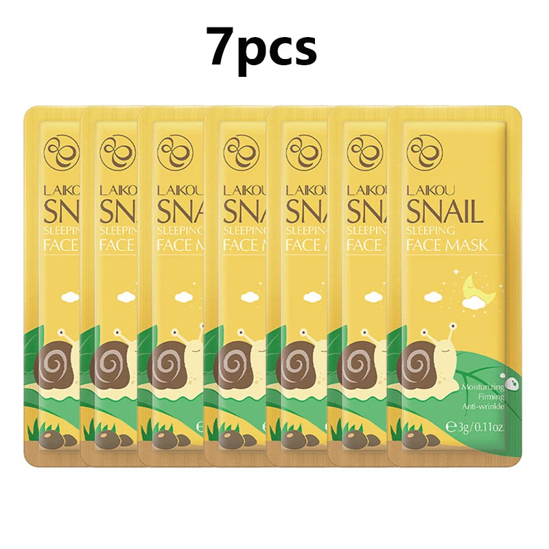 LAIKOU 7pcs Hydrating & Repairing Face Mask Set