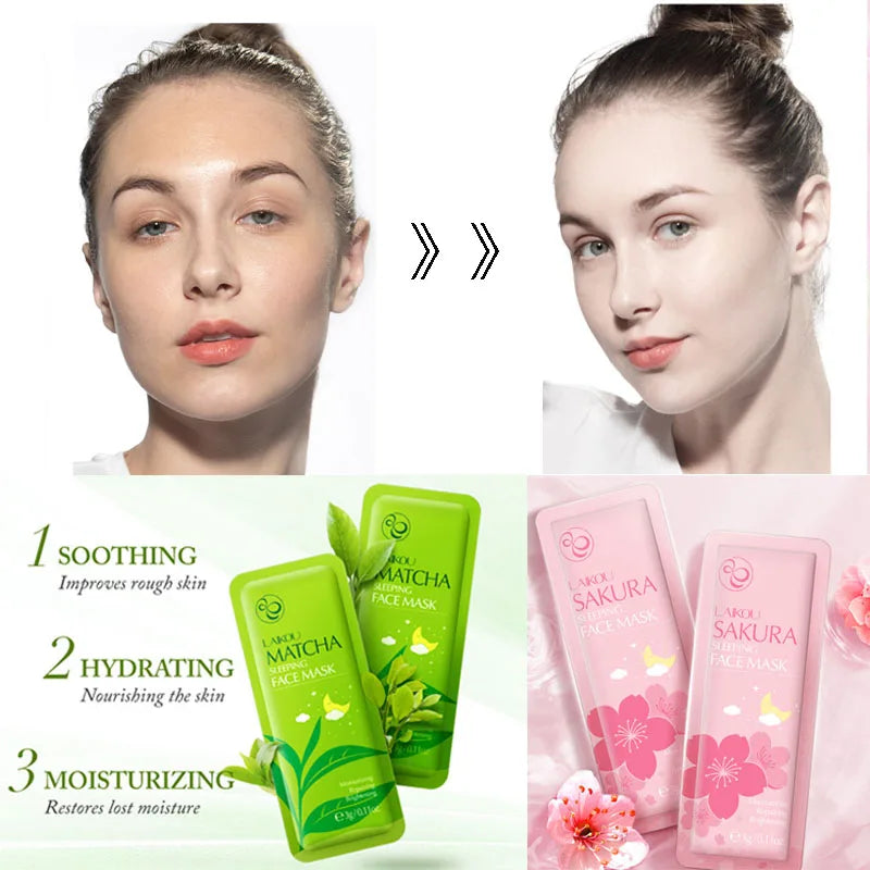 LAIKOU 7pcs Hydrating & Repairing Face Mask Set