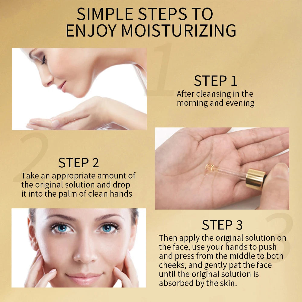 100ml 24K Gold Hyaluronic Acid Face Serum