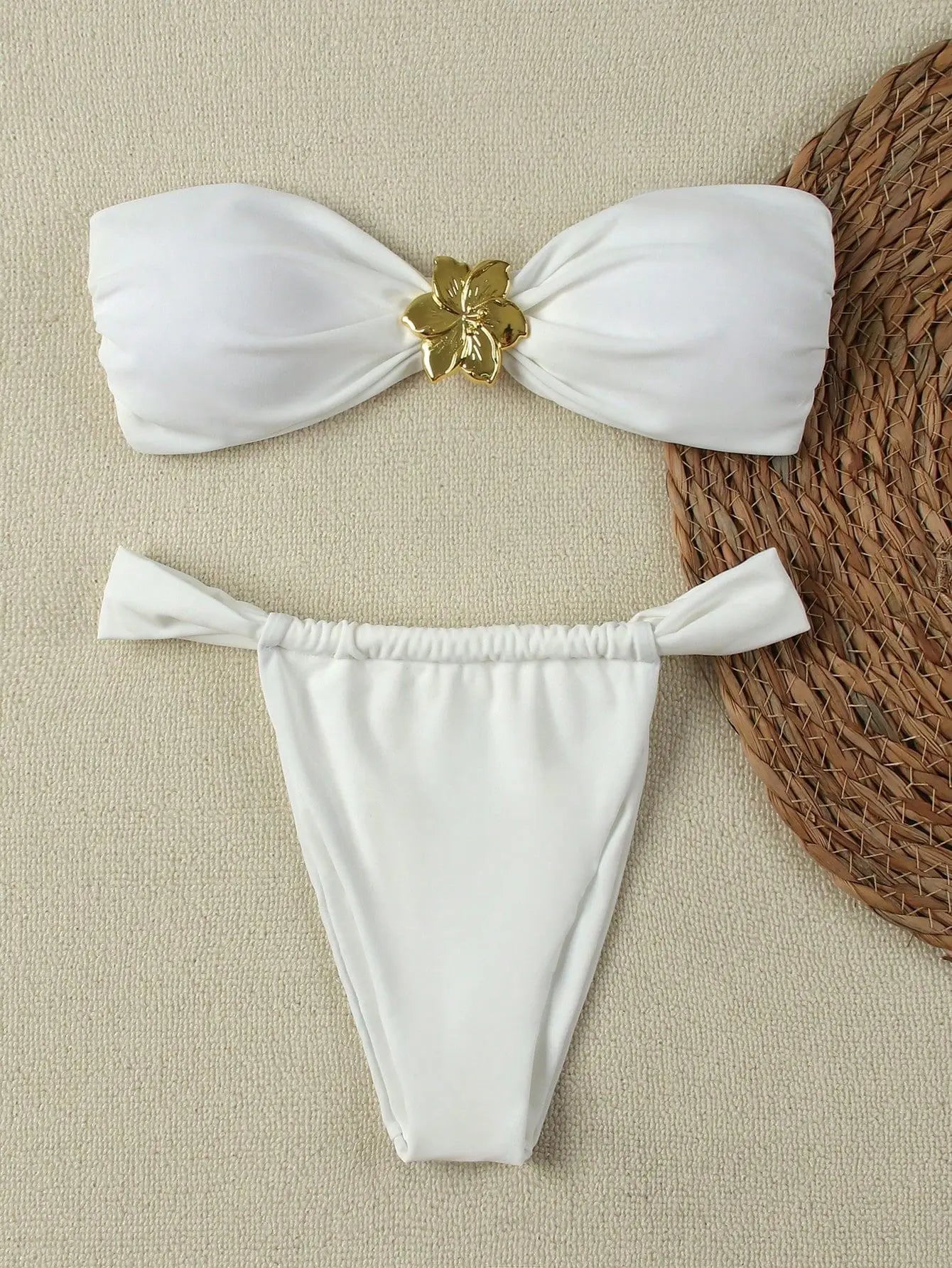 2025 Push-Up Micro Sexy Bandeau Brazilian Thong Swimwear for Women"