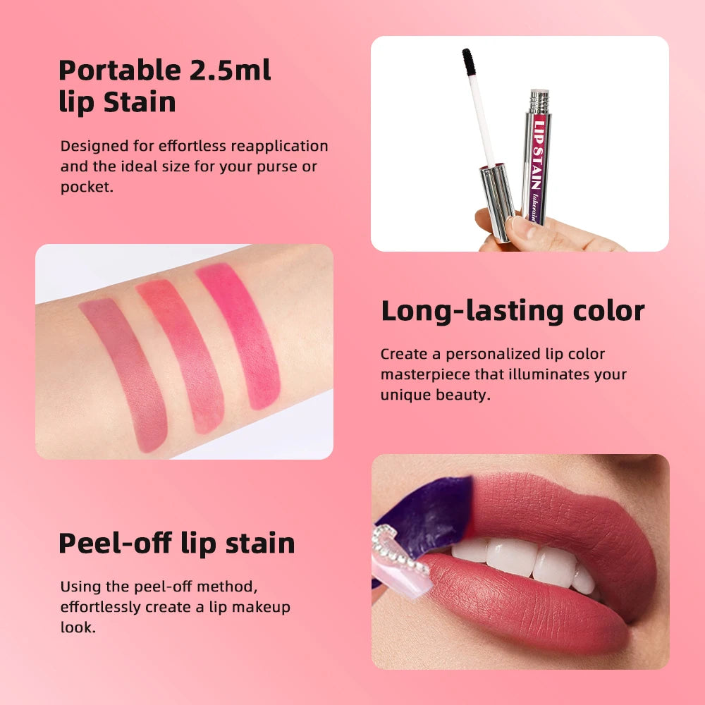 Peel-Off Long-Wear Lip Stain