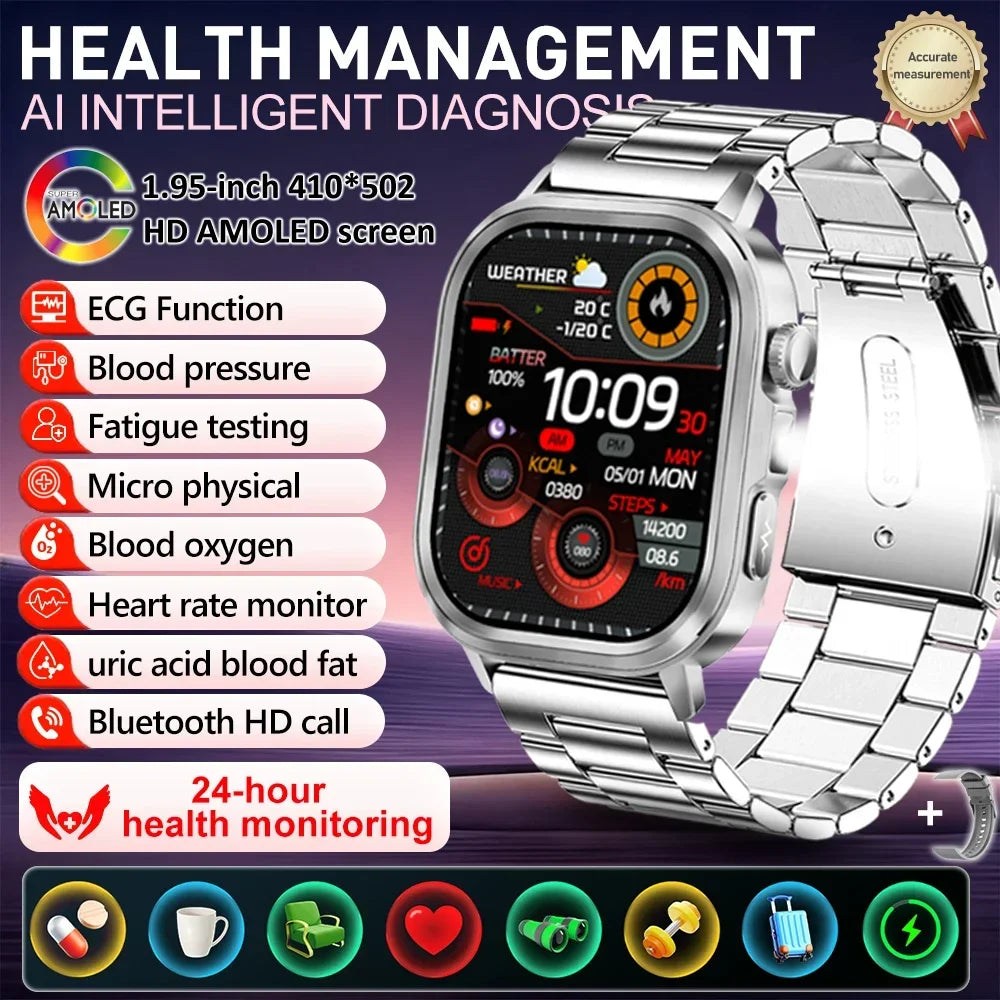 LED Flashlight Smart Watch