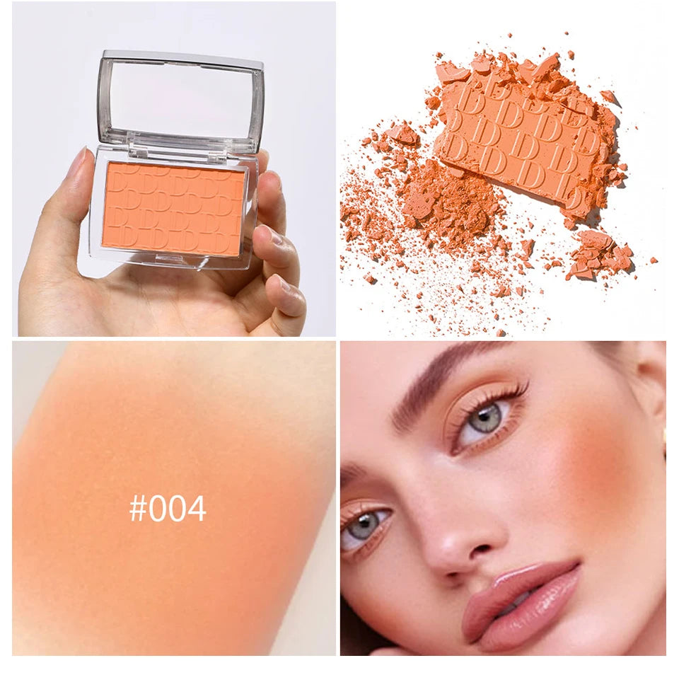 Soft Matte Natural Face Blusher – Long-Lasting Cheek Tint for Brightening & Contouring
