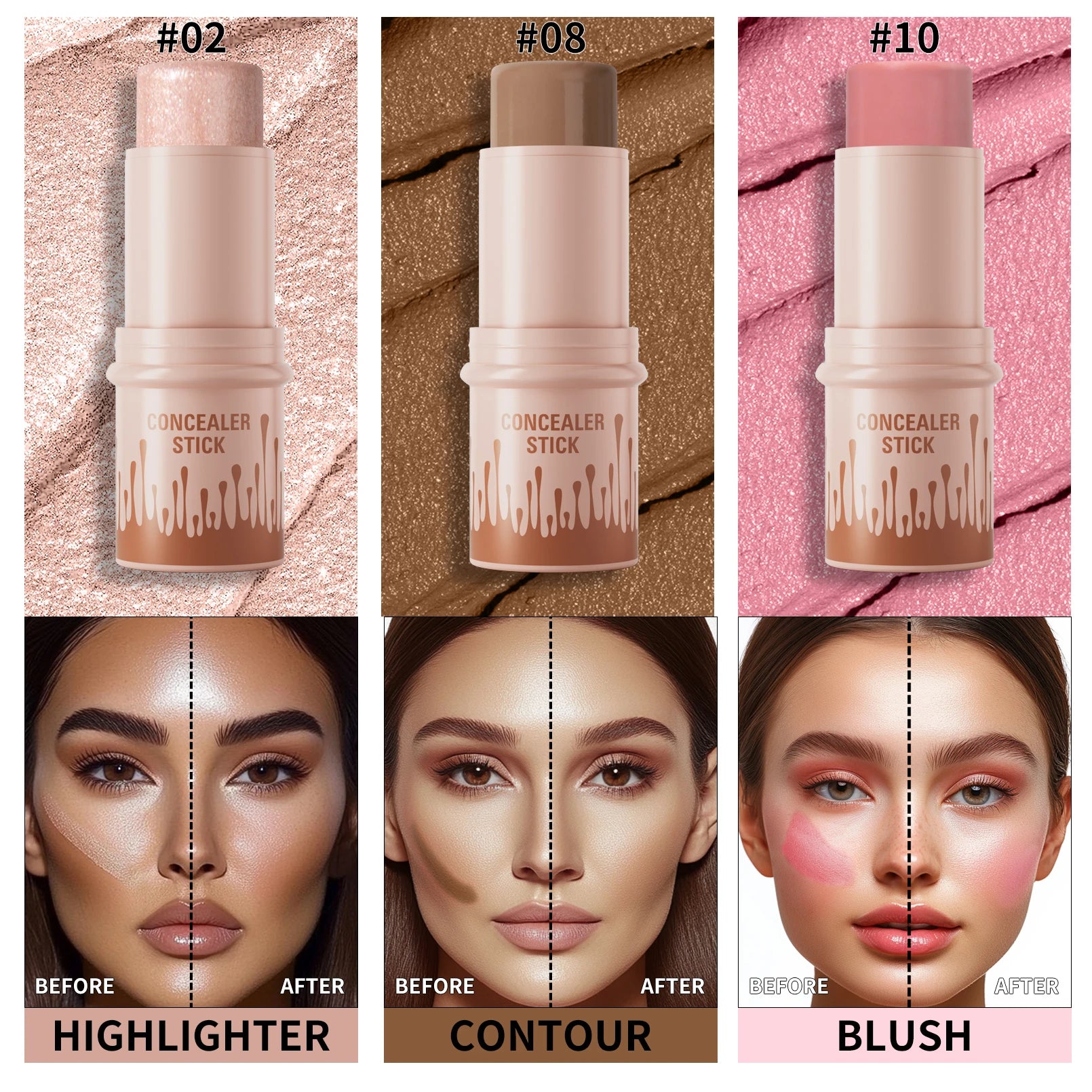 Matte Contour & Highlight Stick