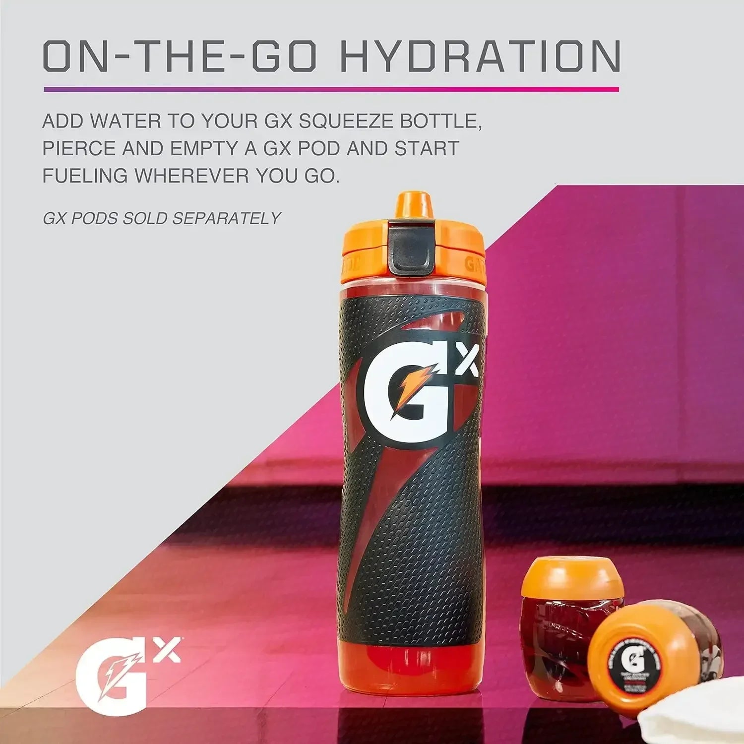 Gatorade GX 30oz Non-Slip Squeeze Bottle