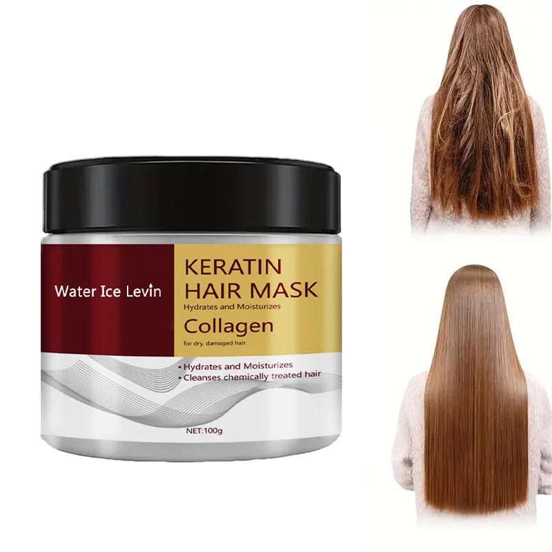 Collagen & Keratin Hair Mask – Dual Oil Control, Deep Moisture & Damage Repair Conditioner
