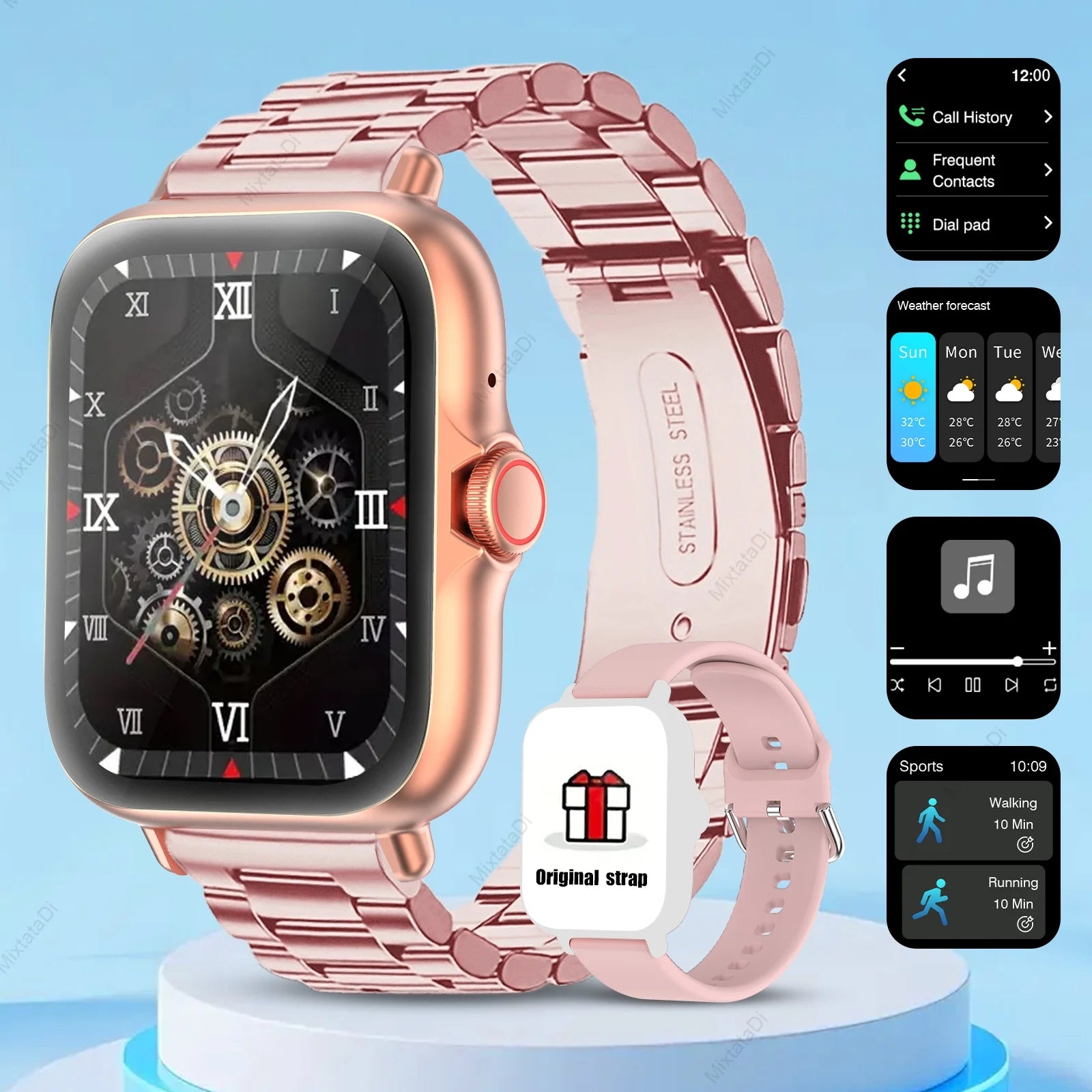 1.83'' Sports Smart Watch For iPhone / Android