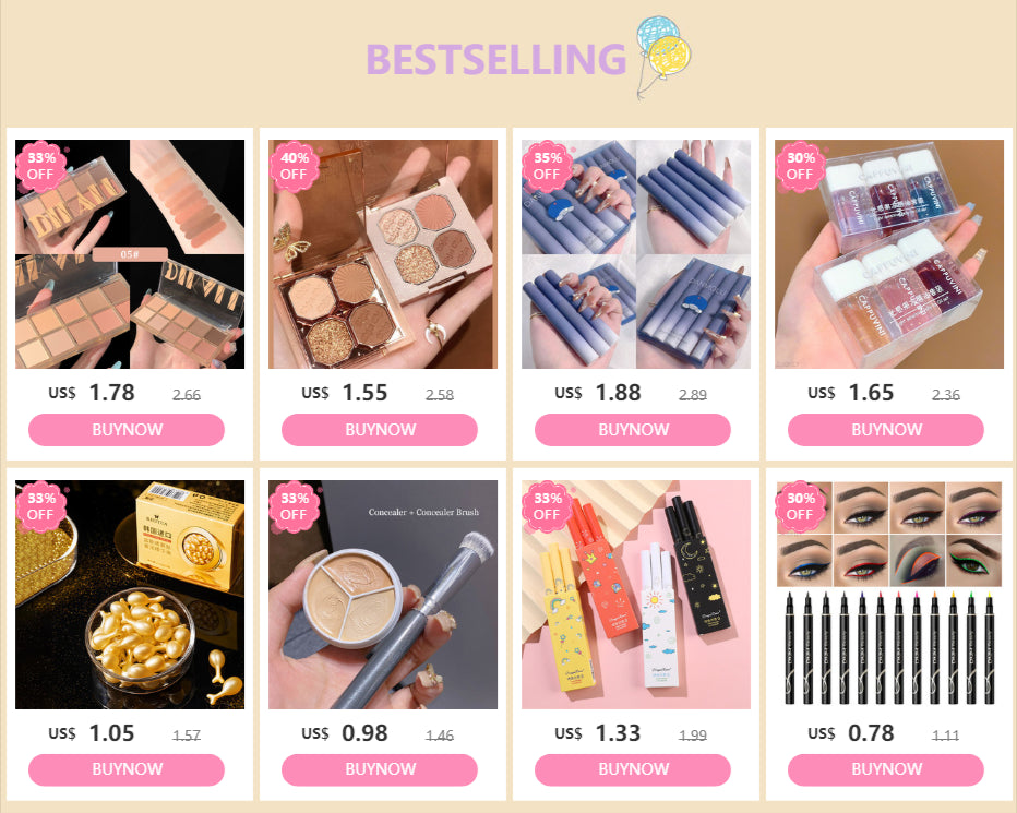 3-Color Cream Concealer Palette – Full Coverage for Acne, Dark Circles & Face Brightening