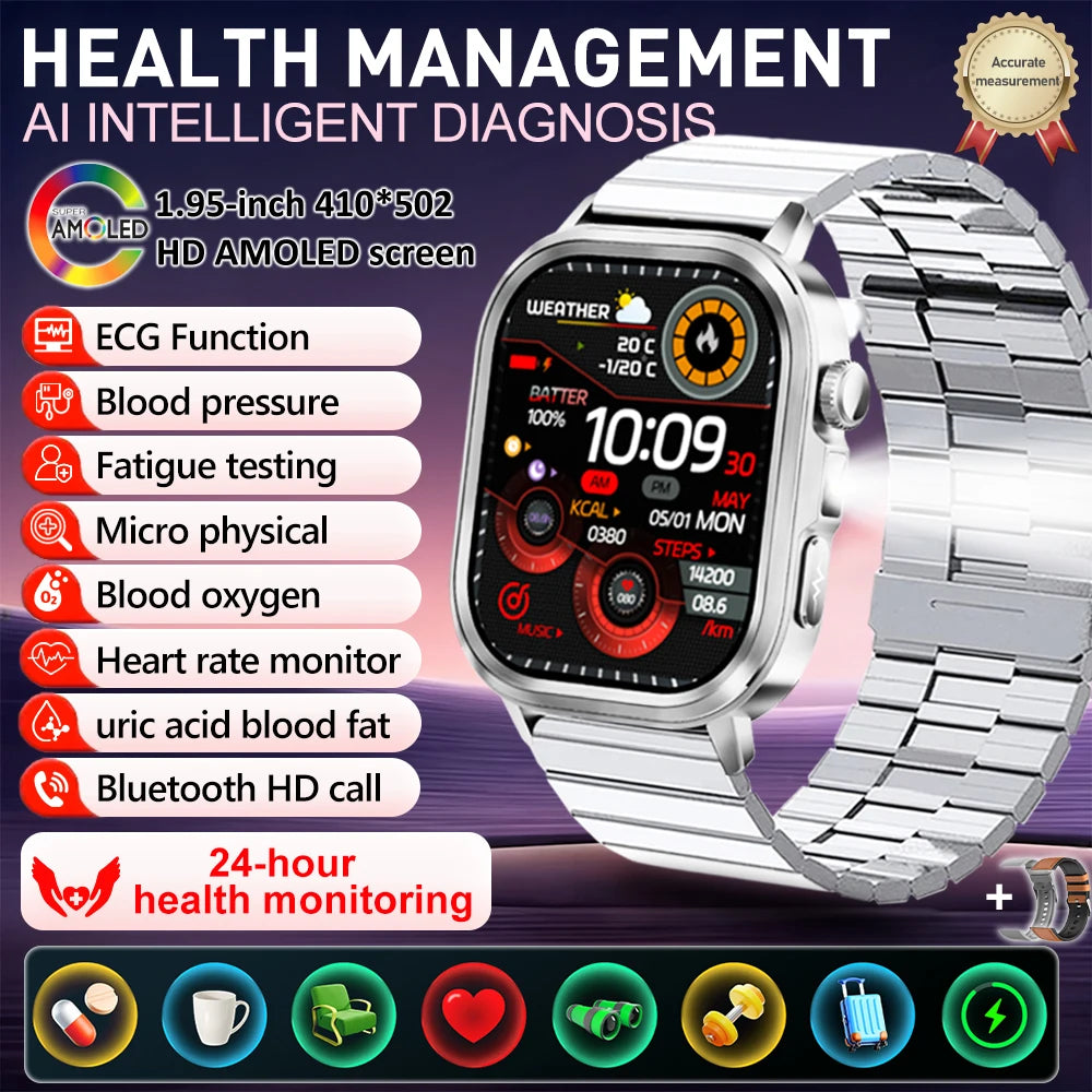 LED Flashlight Smart Watch