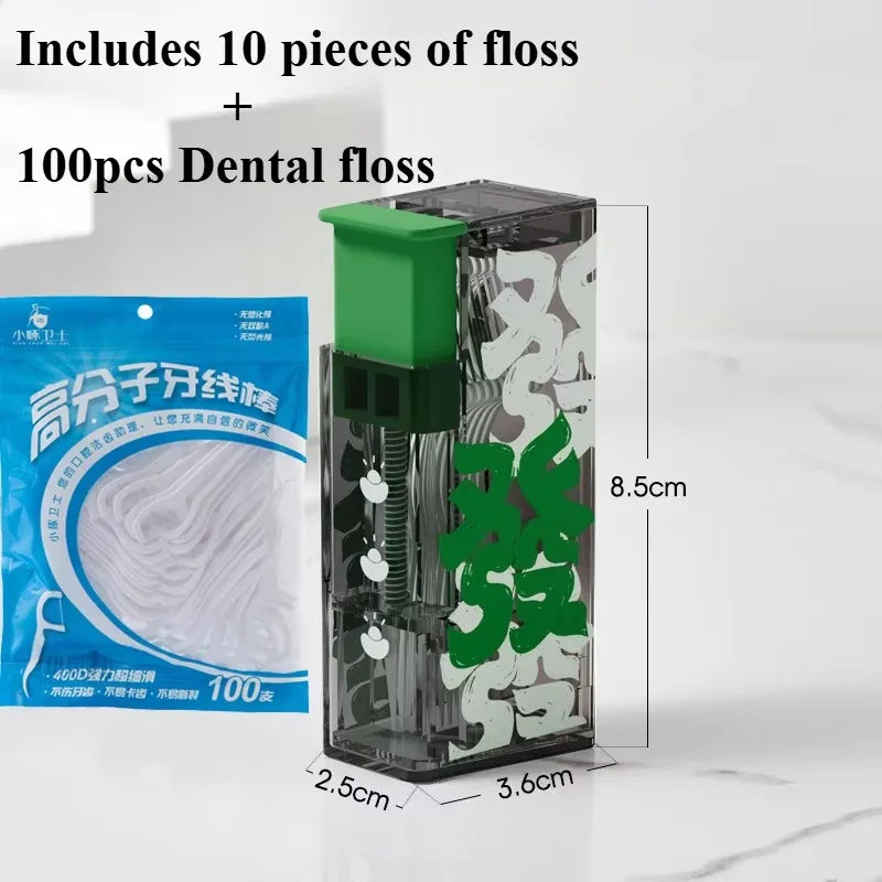 Portable Automatic Floss Dispenser