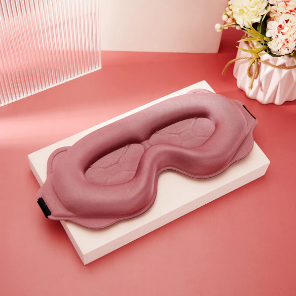 3D Memory Foam Sleep Mask – Light Blocking Blindfold