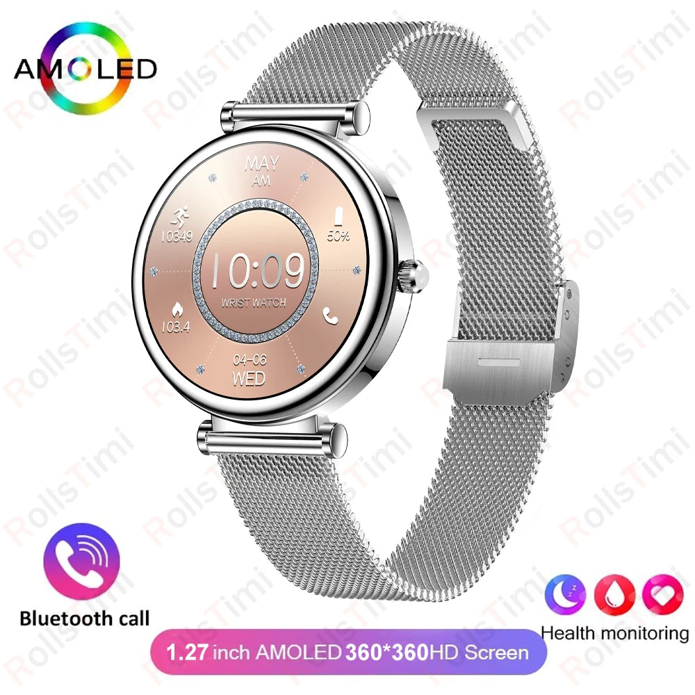 RollsTimi Woman's 1.27" Smart Fitness Watch