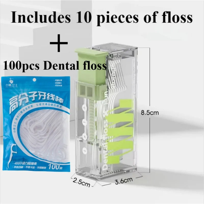 Portable Automatic Floss Dispenser