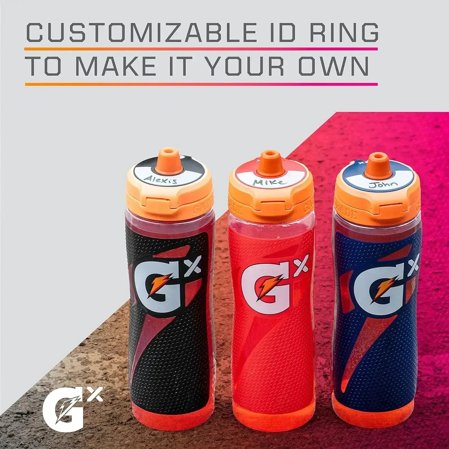 Gatorade GX 30oz Non-Slip Squeeze Bottle