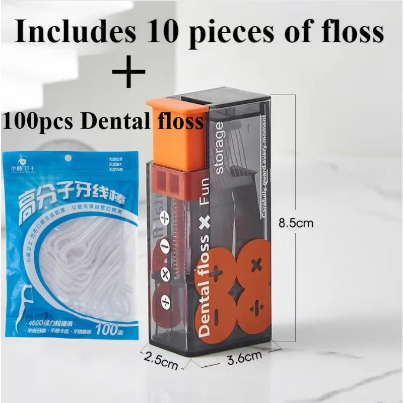 Portable Automatic Floss Dispenser