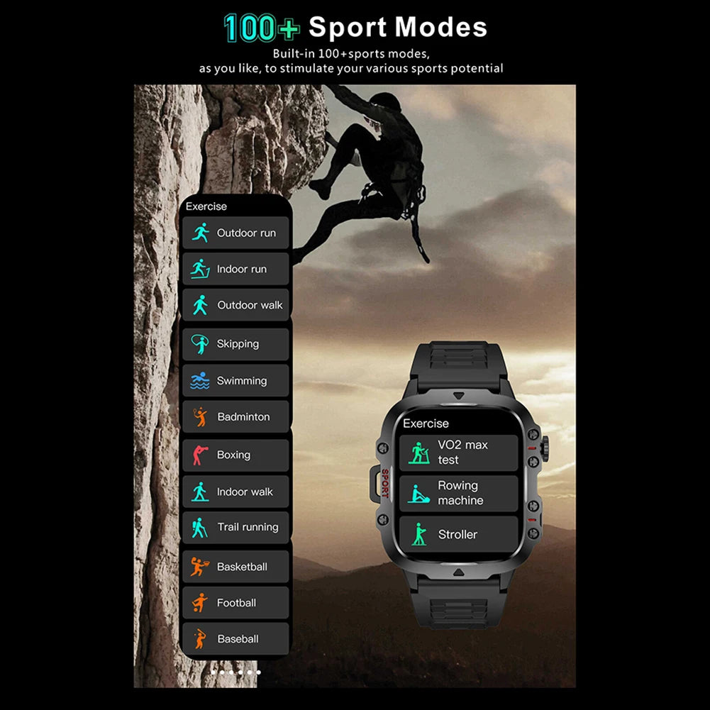 1.96" Outdoor Smart Watch for Men