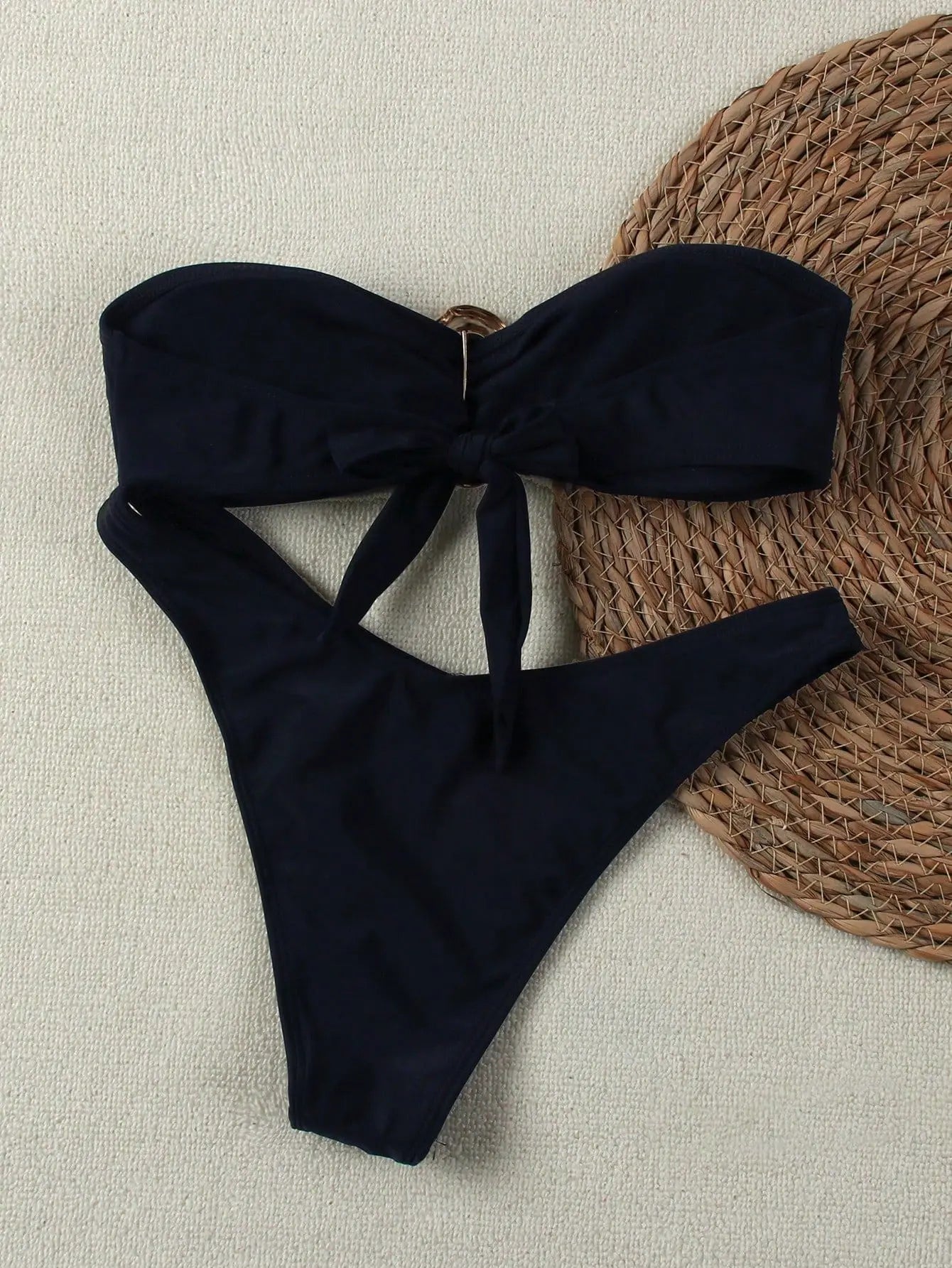 2025 Push-Up Micro Sexy Bandeau Brazilian Thong Swimwear for Women"