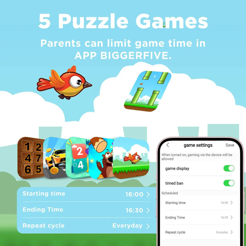 BIGGERFIVE Kids Smart Watch 1.8"