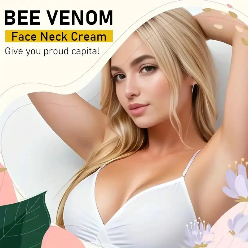 Bee Venom Neck & Décolletage Cream – Firming, Moisturizing & Fine Line Repair Treatment