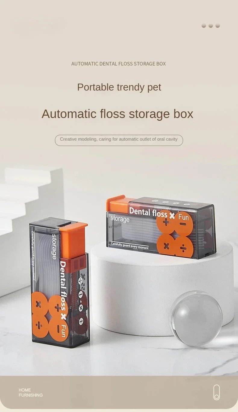 Portable Automatic Floss Dispenser