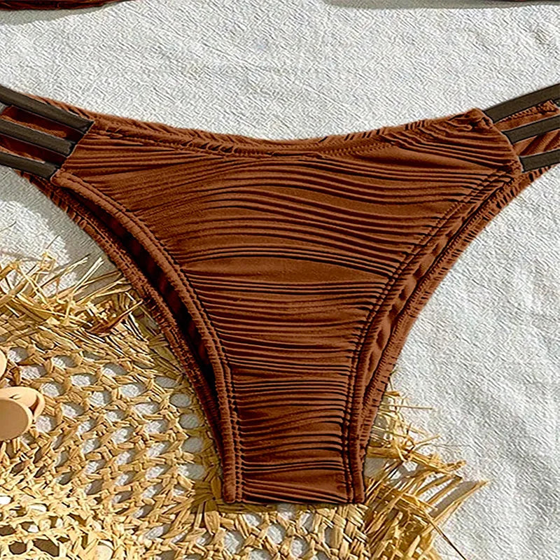 2025 Sexy Brazilian Bikini Set – Push-Up Swimsuit for Women