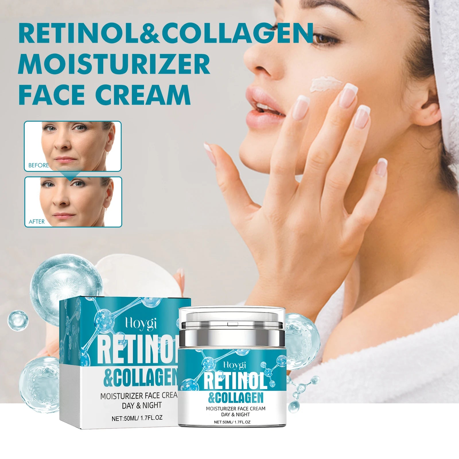 Hoygi Retinol & Collagen Anti-Aging Face Cream