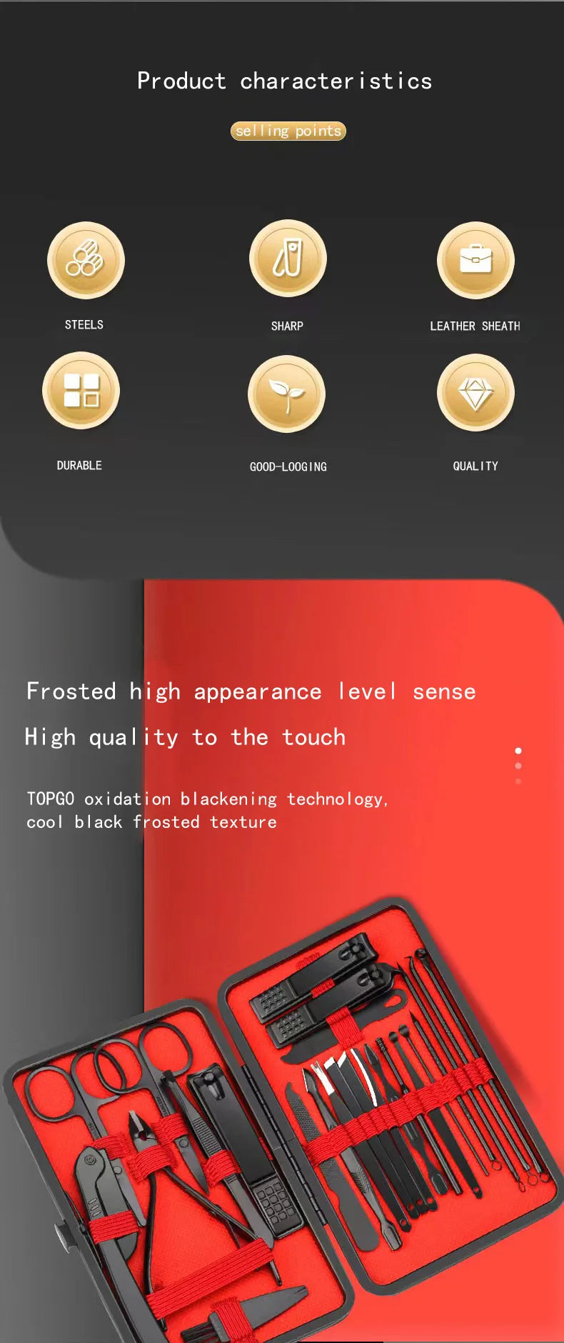 Nail Clipper & Manicure Tool Set