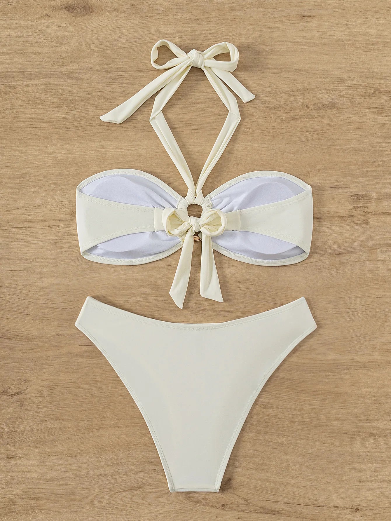 2025 Push-Up Micro Sexy Bandeau Brazilian Thong Swimwear for Women"