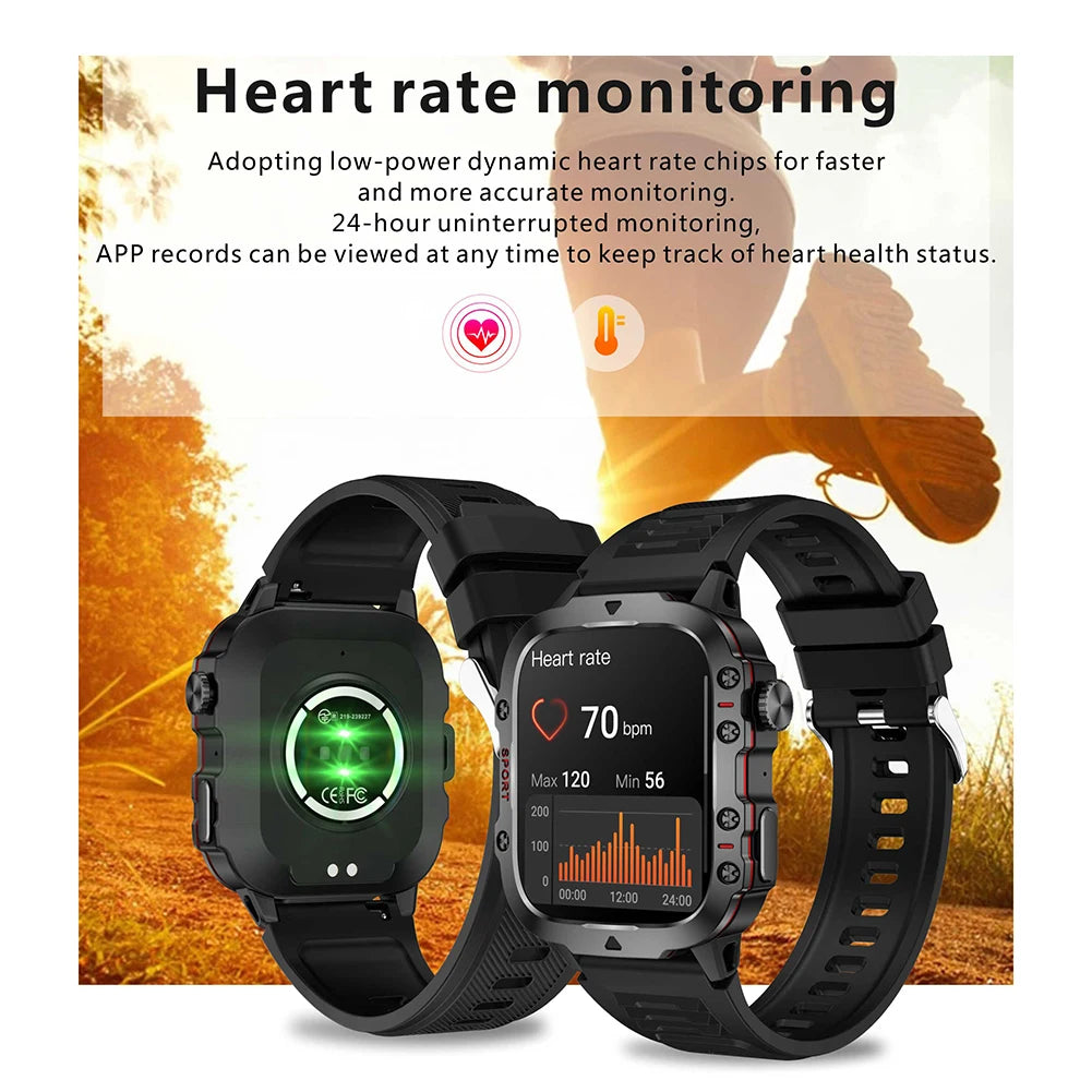 1.96" Outdoor Smart Watch for Men
