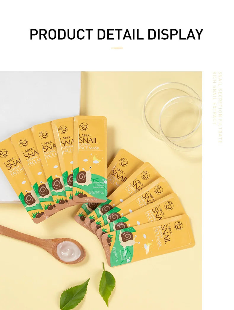 LAIKOU 7pcs Hydrating & Repairing Face Mask Set