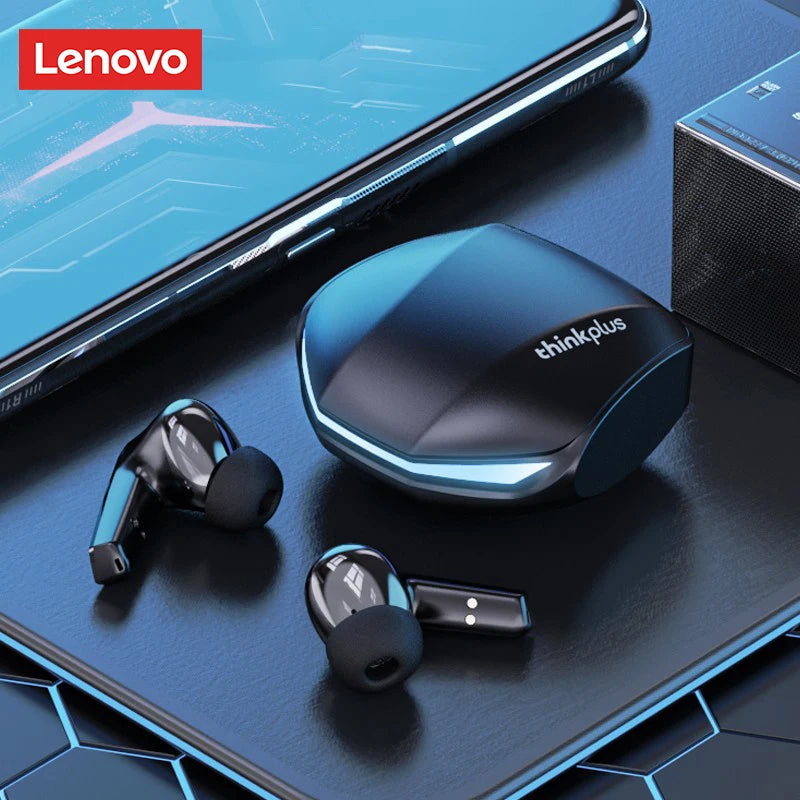 Lenovo GM2 Pro Bluetooth 5.3 Wireless Earbuds – Low Latency Gaming Headset with HD Mic & Dual Mode Audio