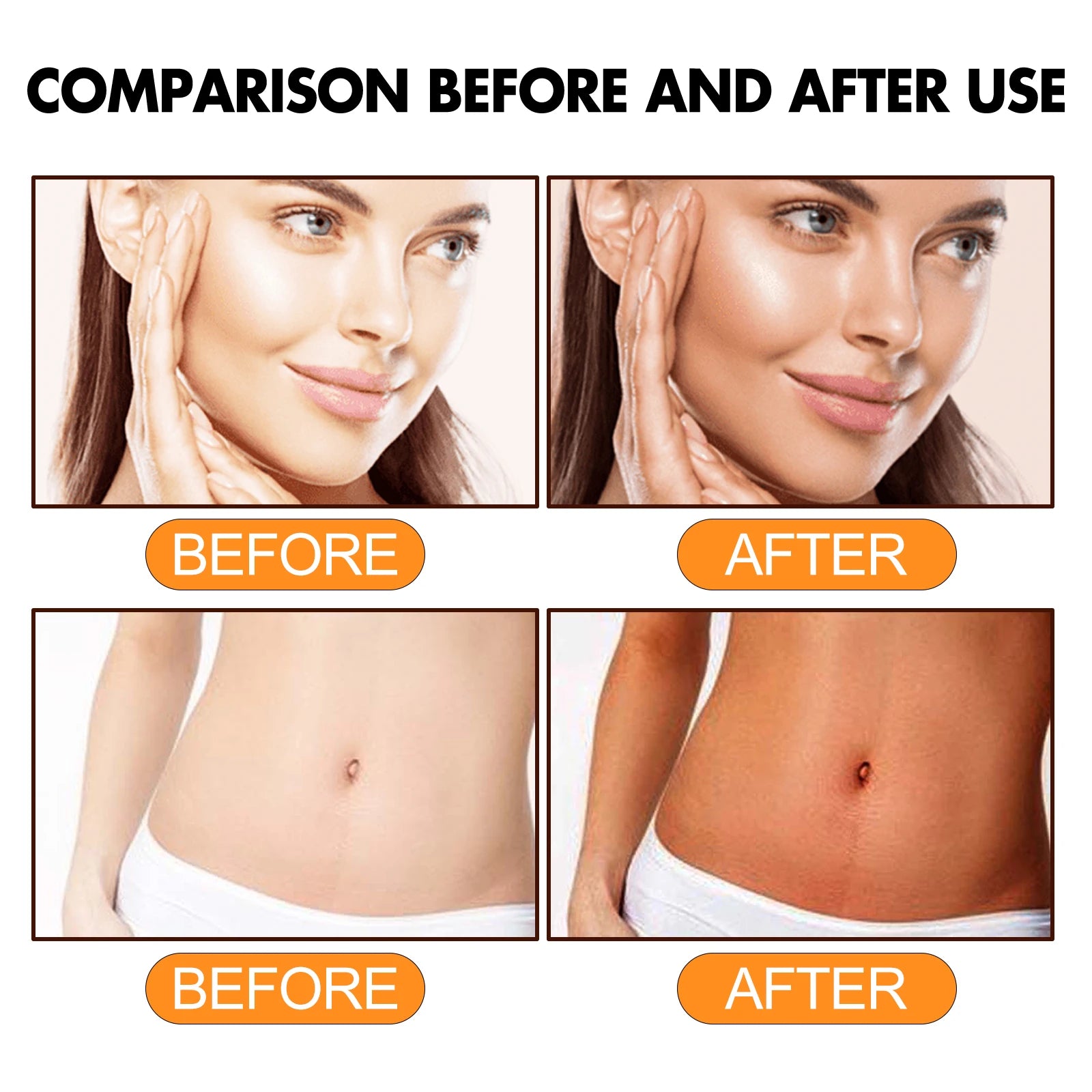 Beauty Blackout Cream for Sunbathing & Skin Care