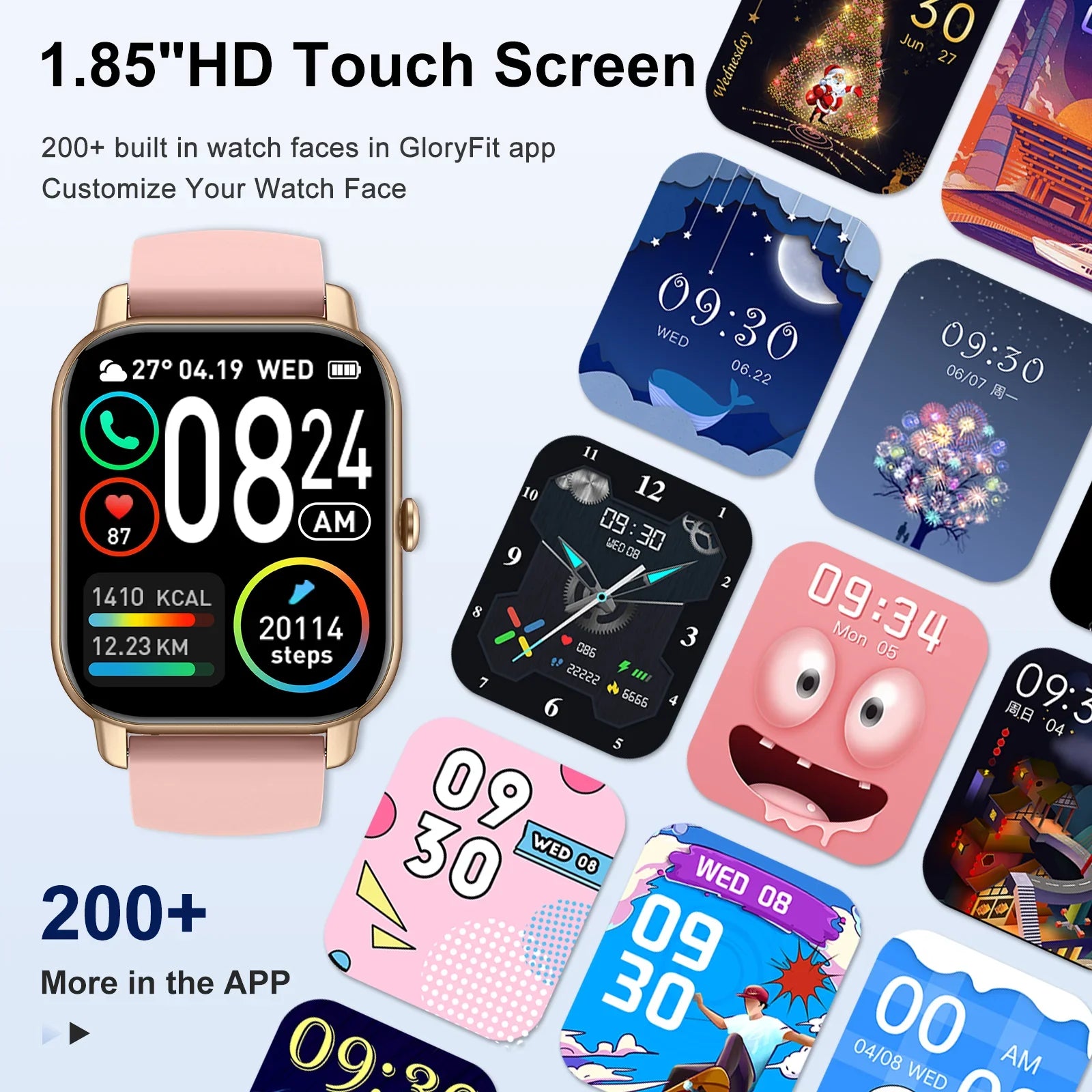 EIGIIS Smart Watch P66D 1.85"