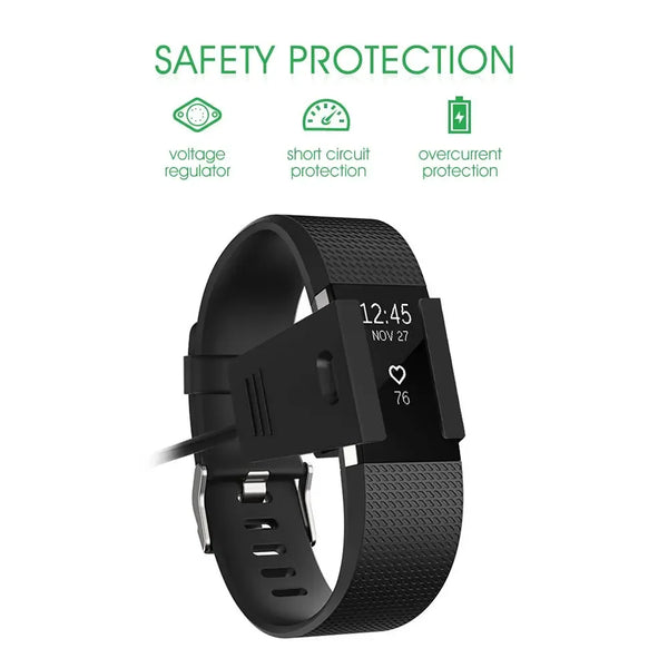 Fast Charger Cable For Fitbit Charge 2 3 4 SE Watch Replacement USB Charging Cradle Dock Adapter for Fitbit Charge 2 Tracker