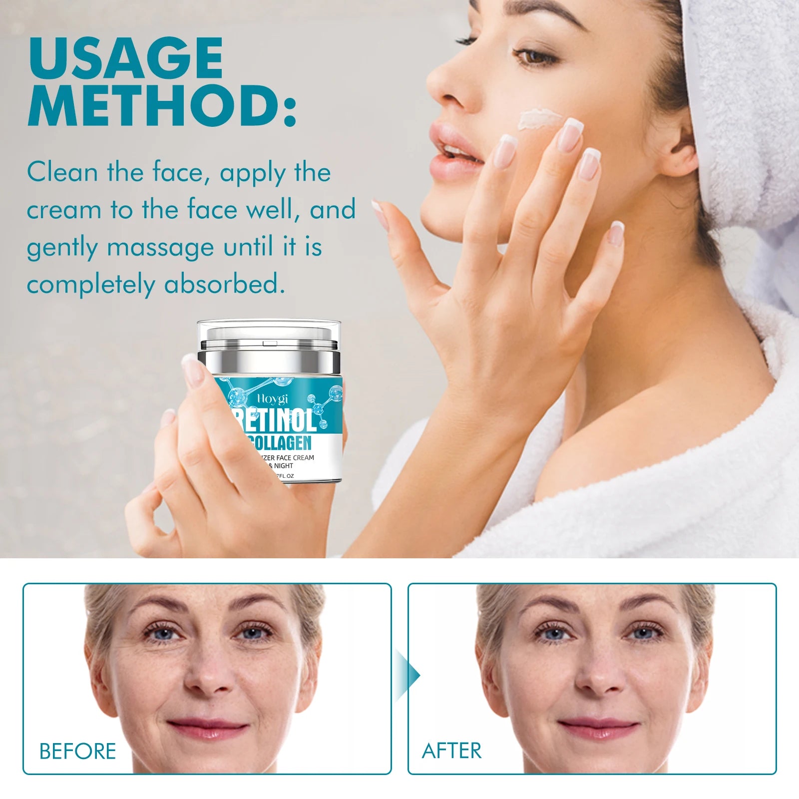 Hoygi Retinol & Collagen Anti-Aging Face Cream