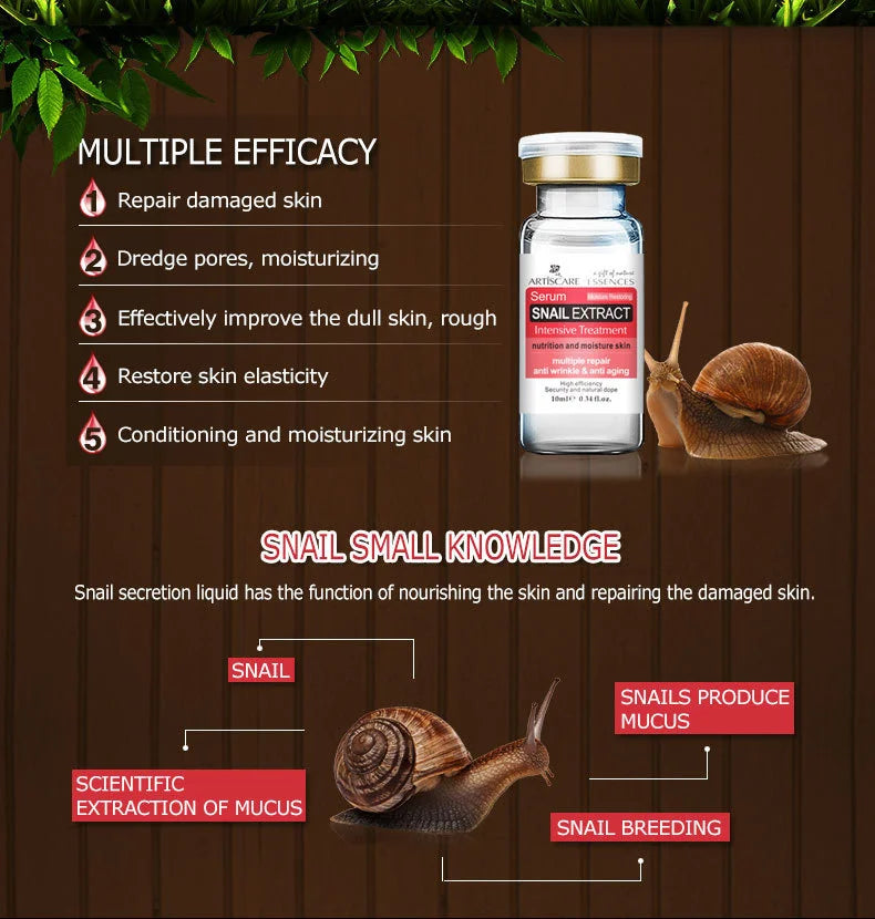 ARTISCARE 5-Piece Hydrating Face Serum Set – VC & Hyaluronic Acid Essence for Moisturizing & Skin Radiance