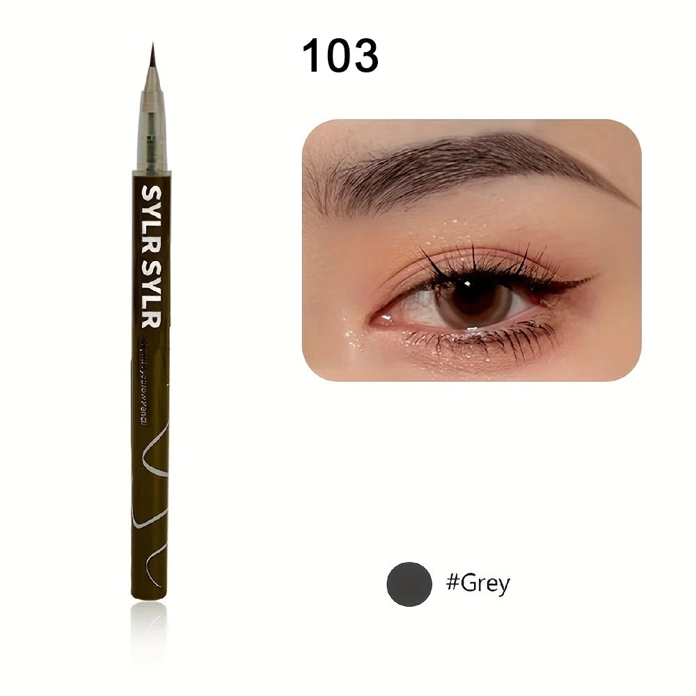 Ultra Fine 0.008mm Precision Eyebrow Pen – Waterproof, Smudge-Proof, Long-Lasting Liquid Brow Pencil