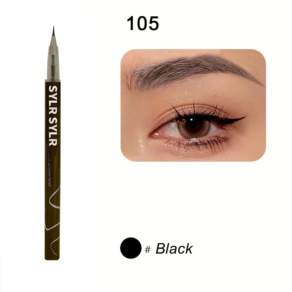 Ultra Fine 0.008mm Precision Eyebrow Pen – Waterproof, Smudge-Proof, Long-Lasting Liquid Brow Pencil
