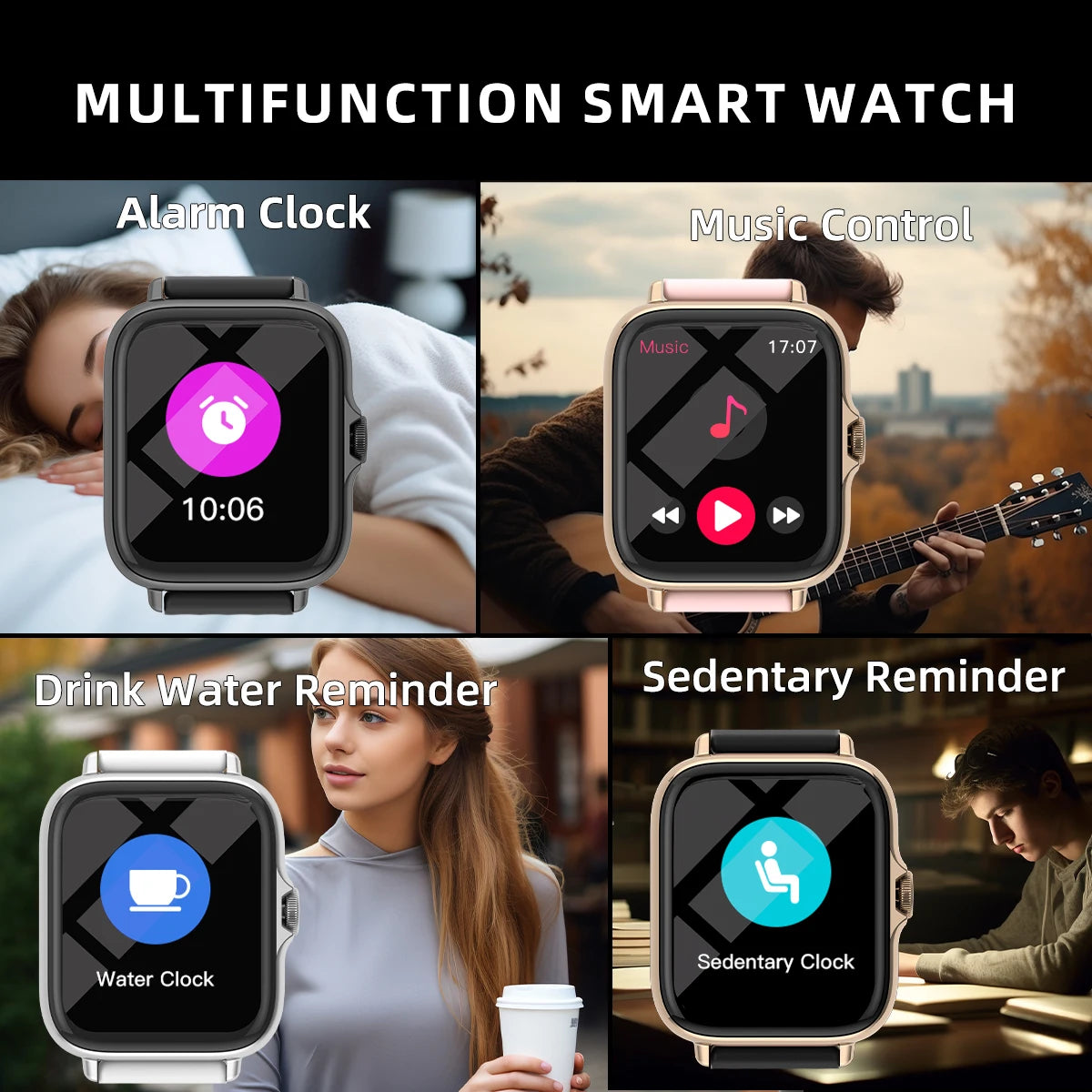 1.83'' Sports Smart Watch For iPhone / Android