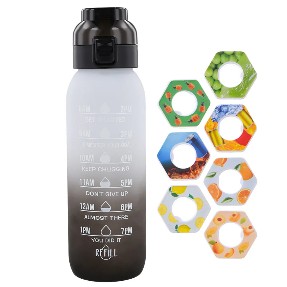 1000ML Scented Water Bottle with Flavor Pod