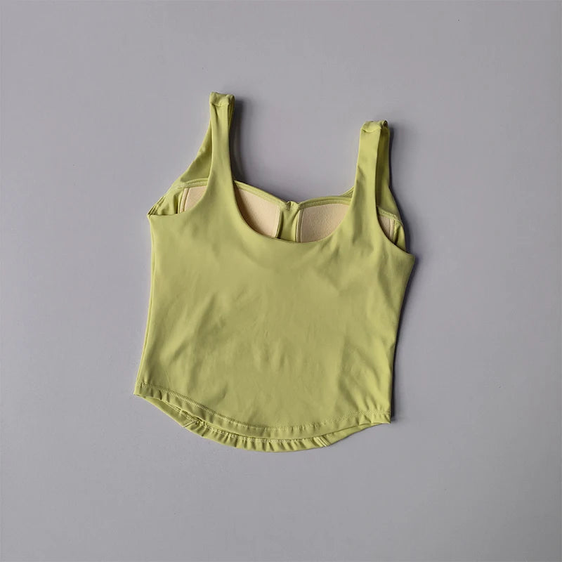 Women's High-Strength Sports Bra Tank – Shockproof, Supportive & Stylish Yoga Fitness Top