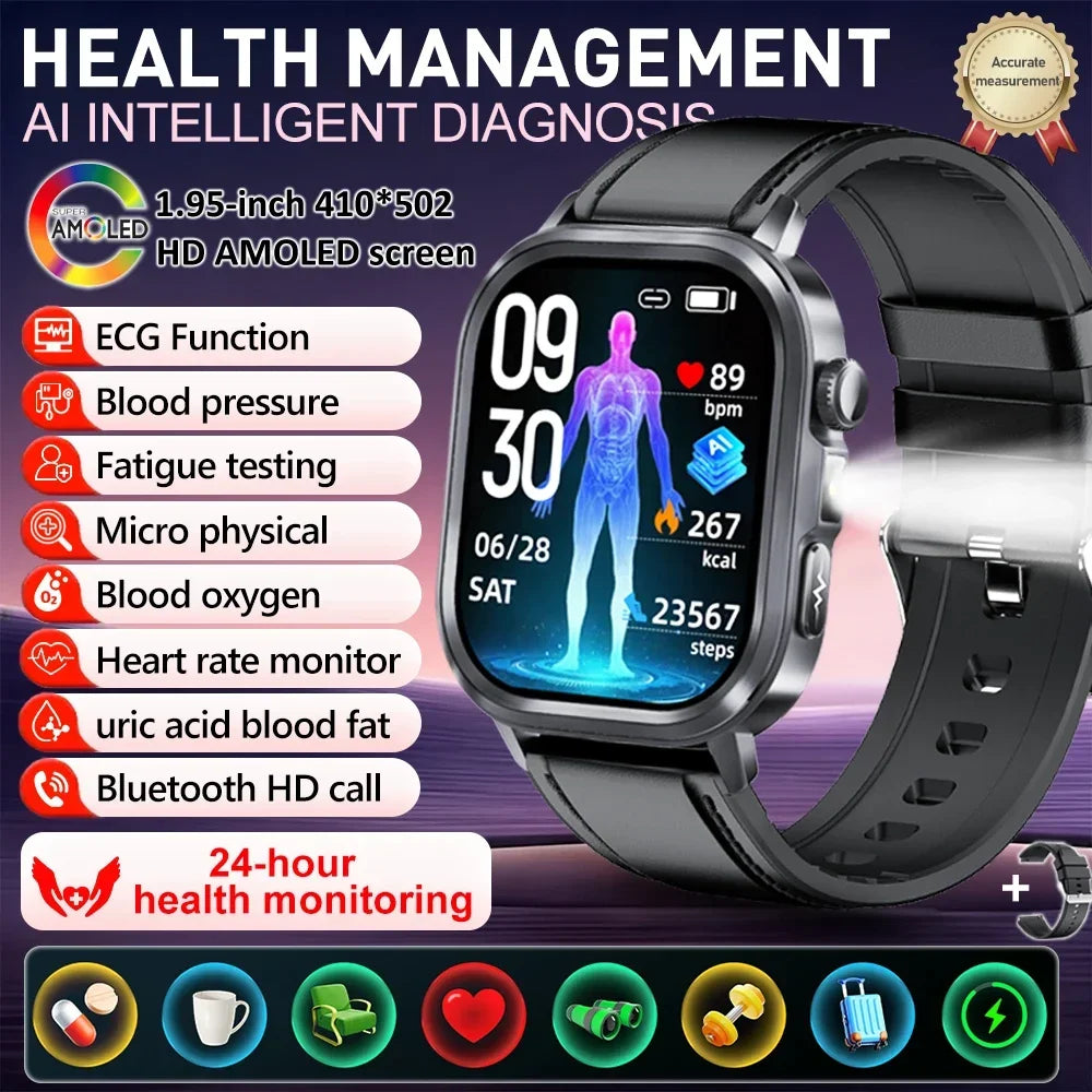 LED Flashlight Smart Watch