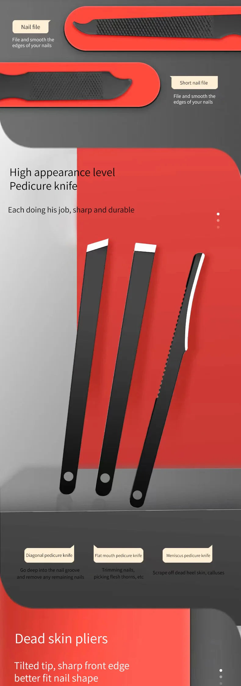 Nail Clipper & Manicure Tool Set