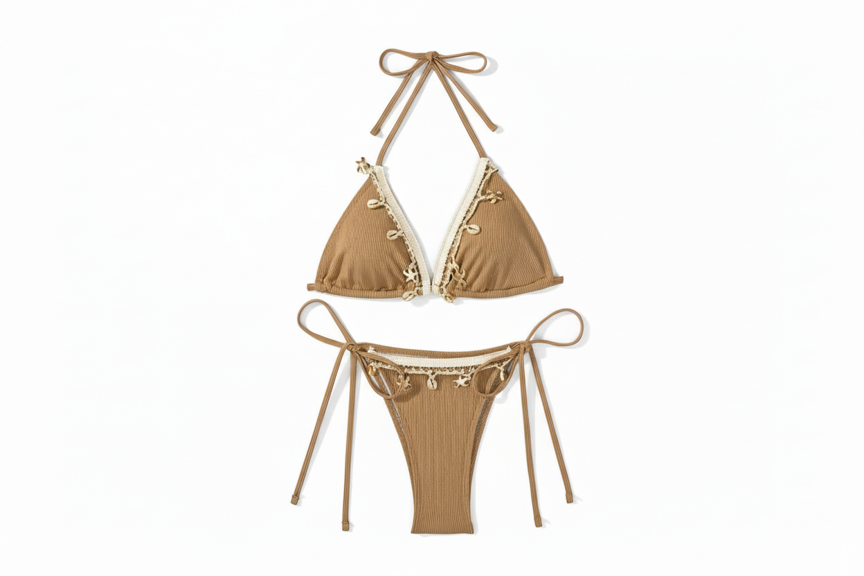 Push-Up Thong Bikini – 2-Piece Swimsuit for Women
