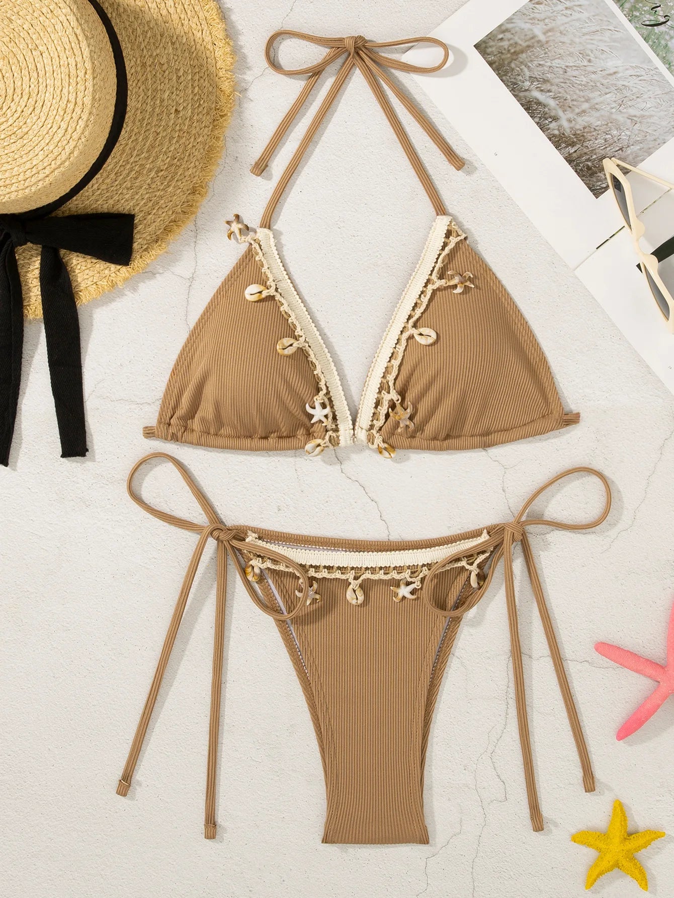 Push-Up Thong Bikini – 2-Piece Swimsuit for Women