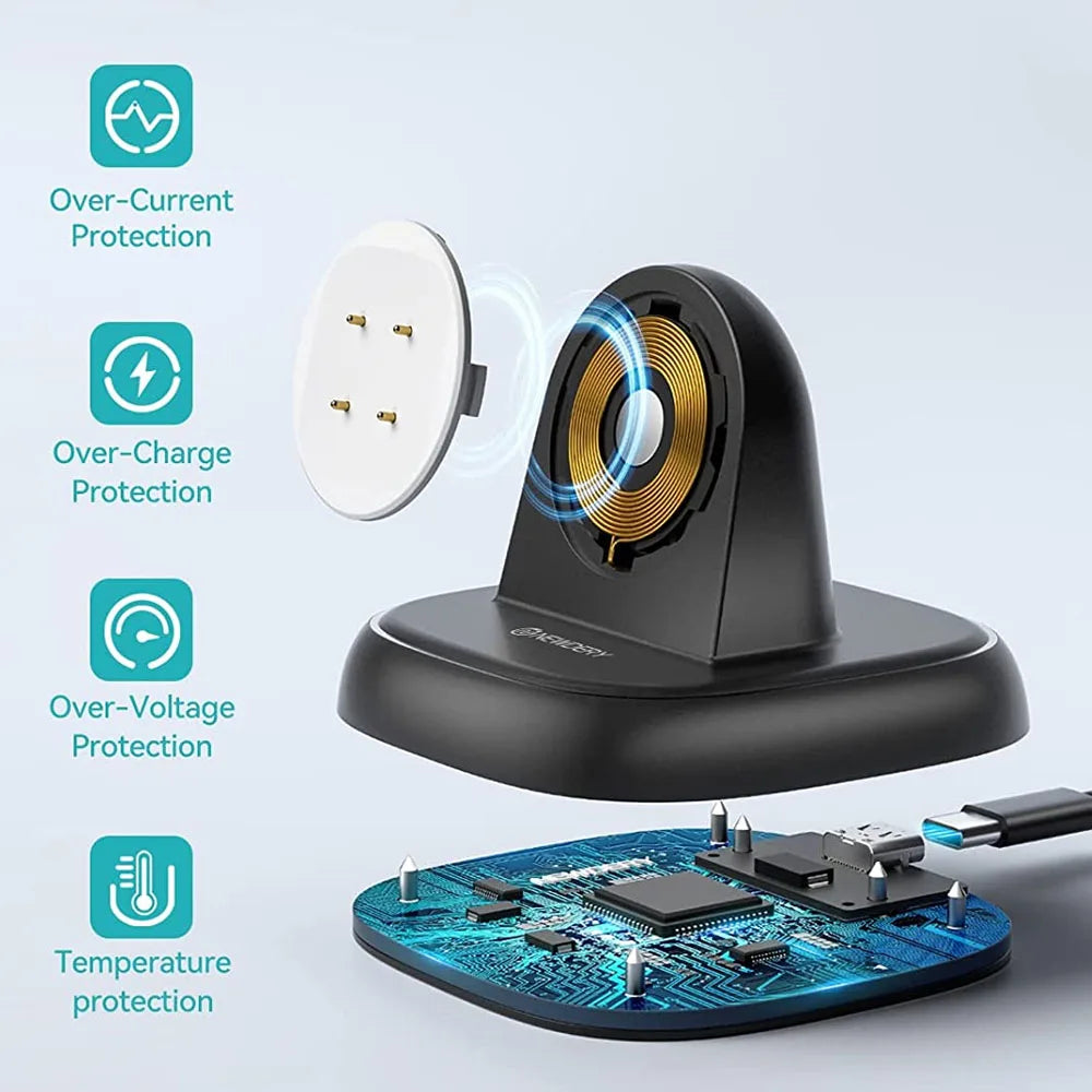 NEWDERY Magnetic Charger Dock for Fitbit