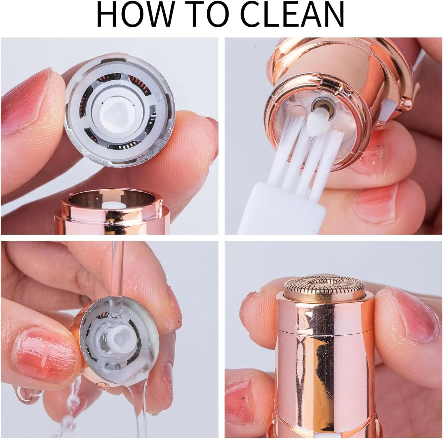 Mini Electric Facial Hair Remover for Women – Portable Epilator for Lips, Chin, Armpits & Bikini Line