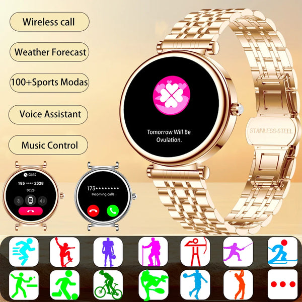 RollsTimi Woman's 1.27" Smart Fitness Watch