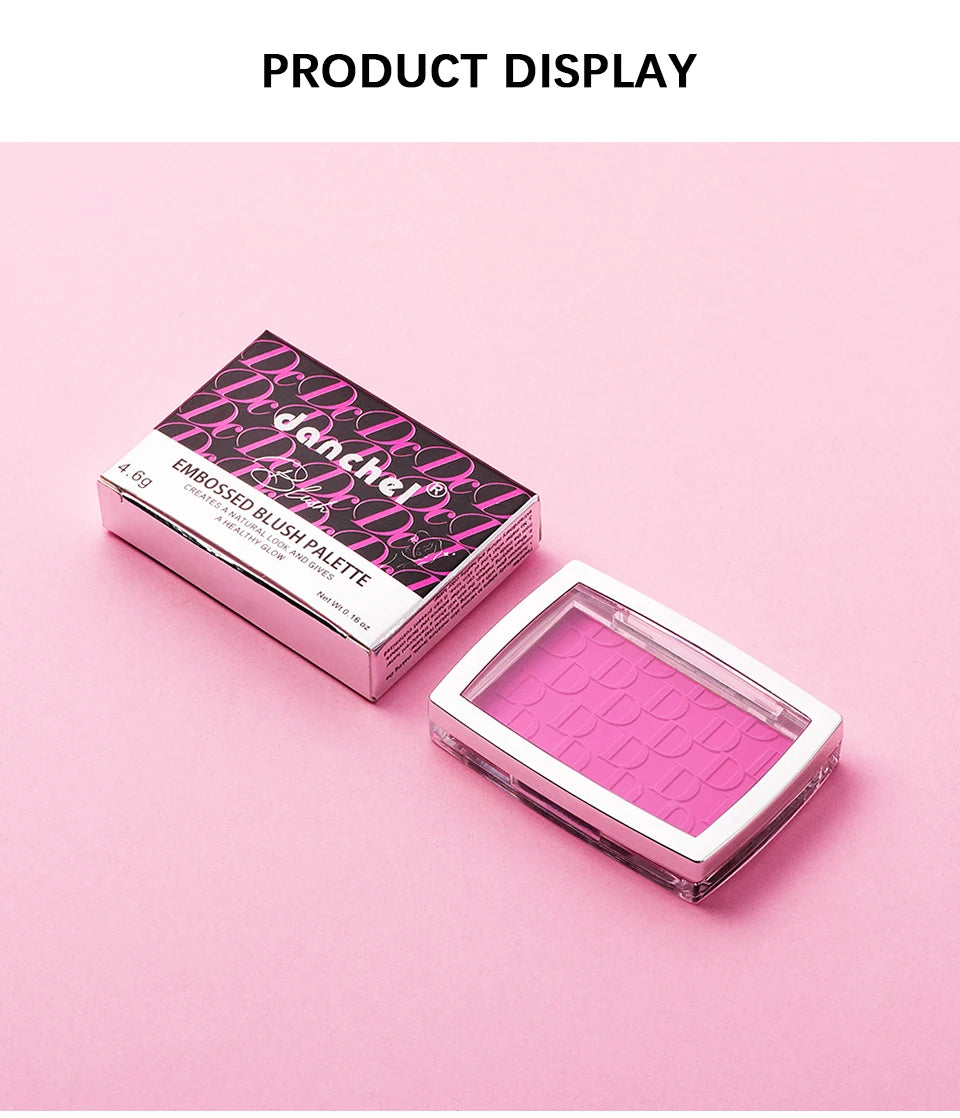 Soft Matte Natural Face Blusher – Long-Lasting Cheek Tint for Brightening & Contouring