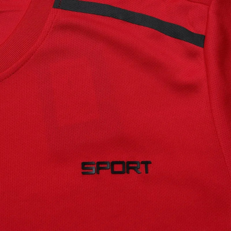 Men’s Quick-Dry Outdoor Sports Set – Breathable T-Shirt & Shorts 2-Piece Suit for Running, Hiking, Fishing & Fitness